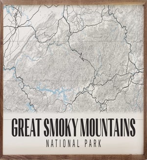 Great Smoky Mountains National Park Map